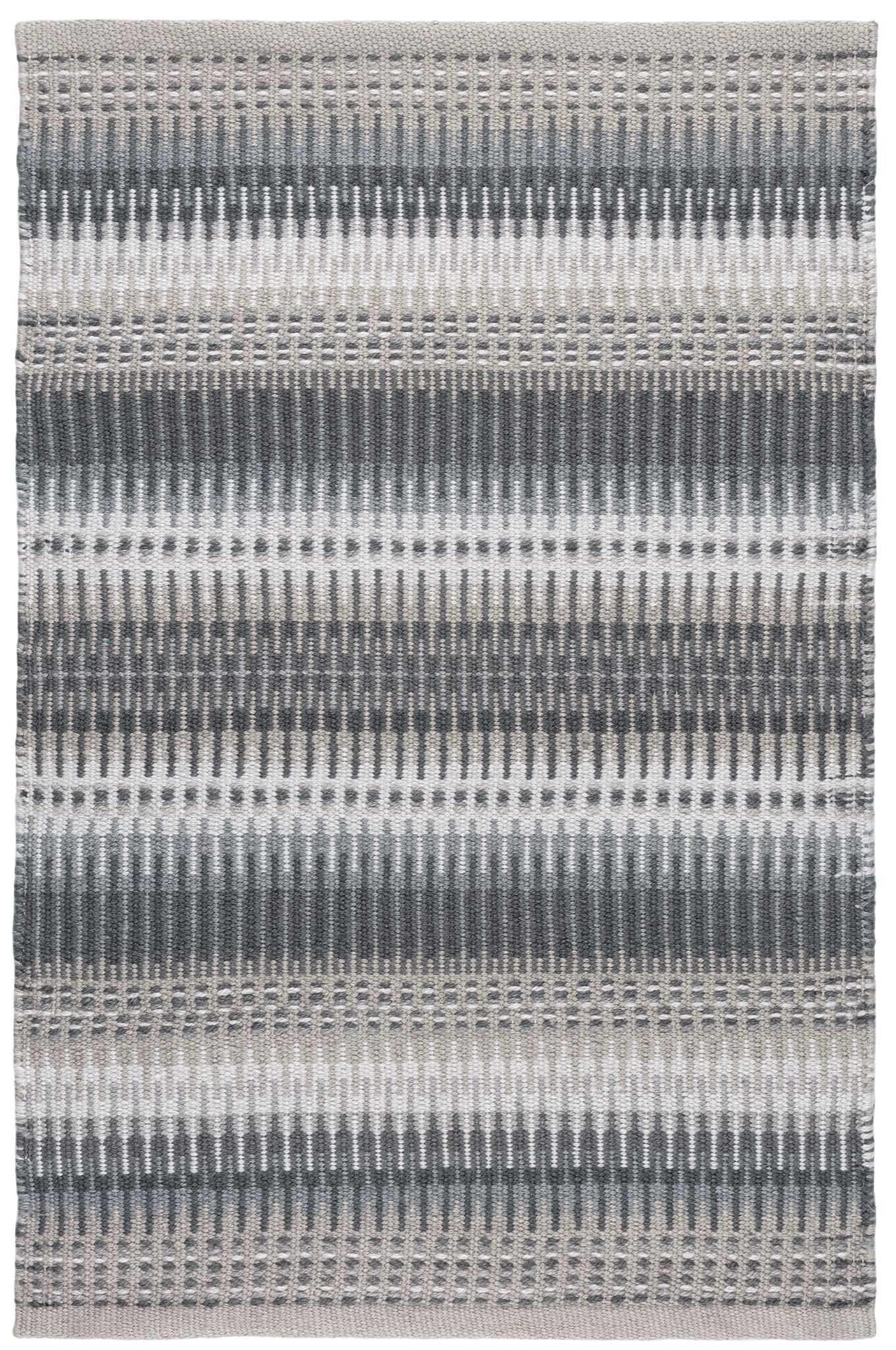 Folly Grey Handwoven Indoor/Outdoor Rug - DA1804 - 9x12