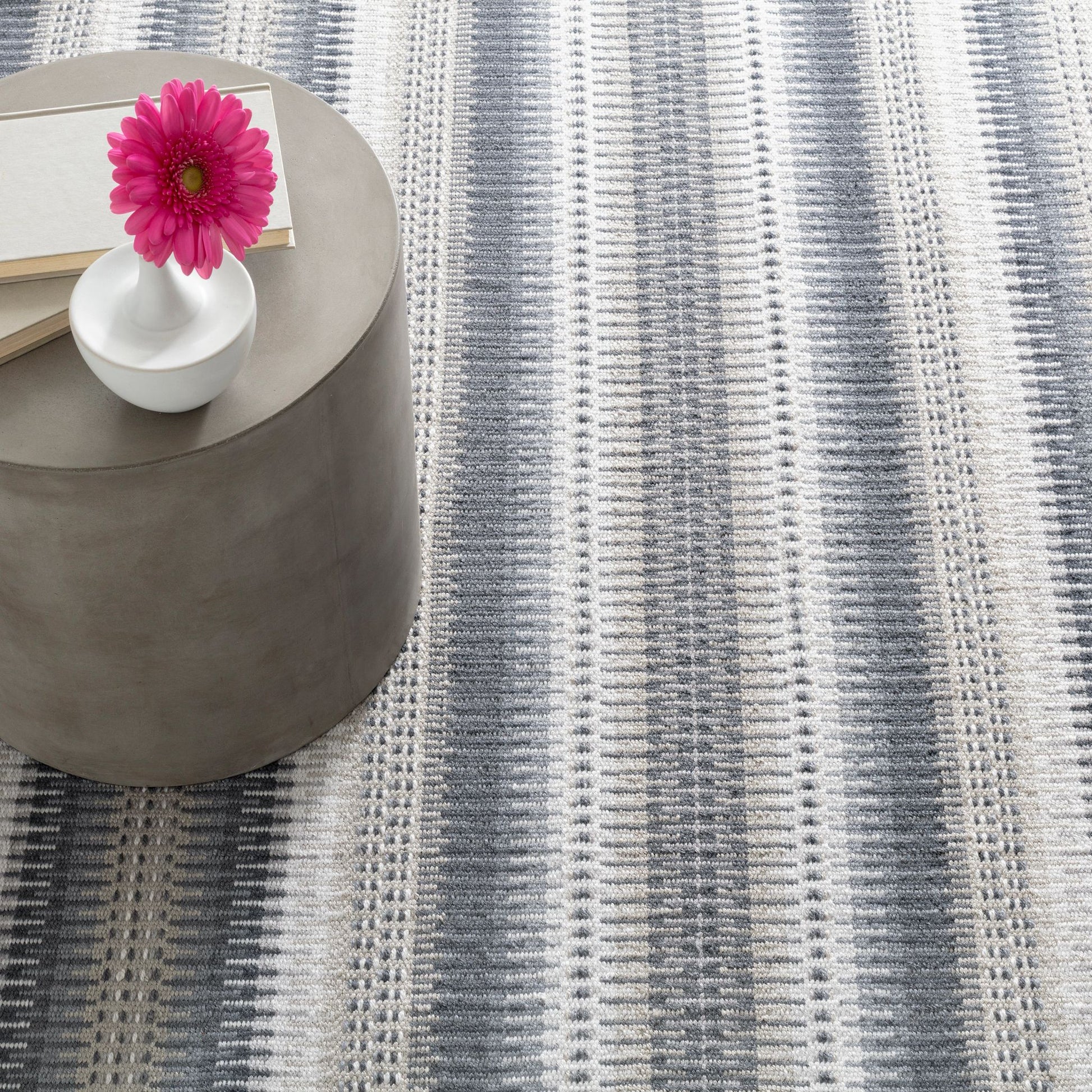 Folly Grey Handwoven Indoor/Outdoor Rug - DA1804 - 9x12