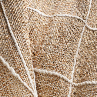 Judson Natural/Ivory Handwoven Jute Rug - DA1850 - 10x14