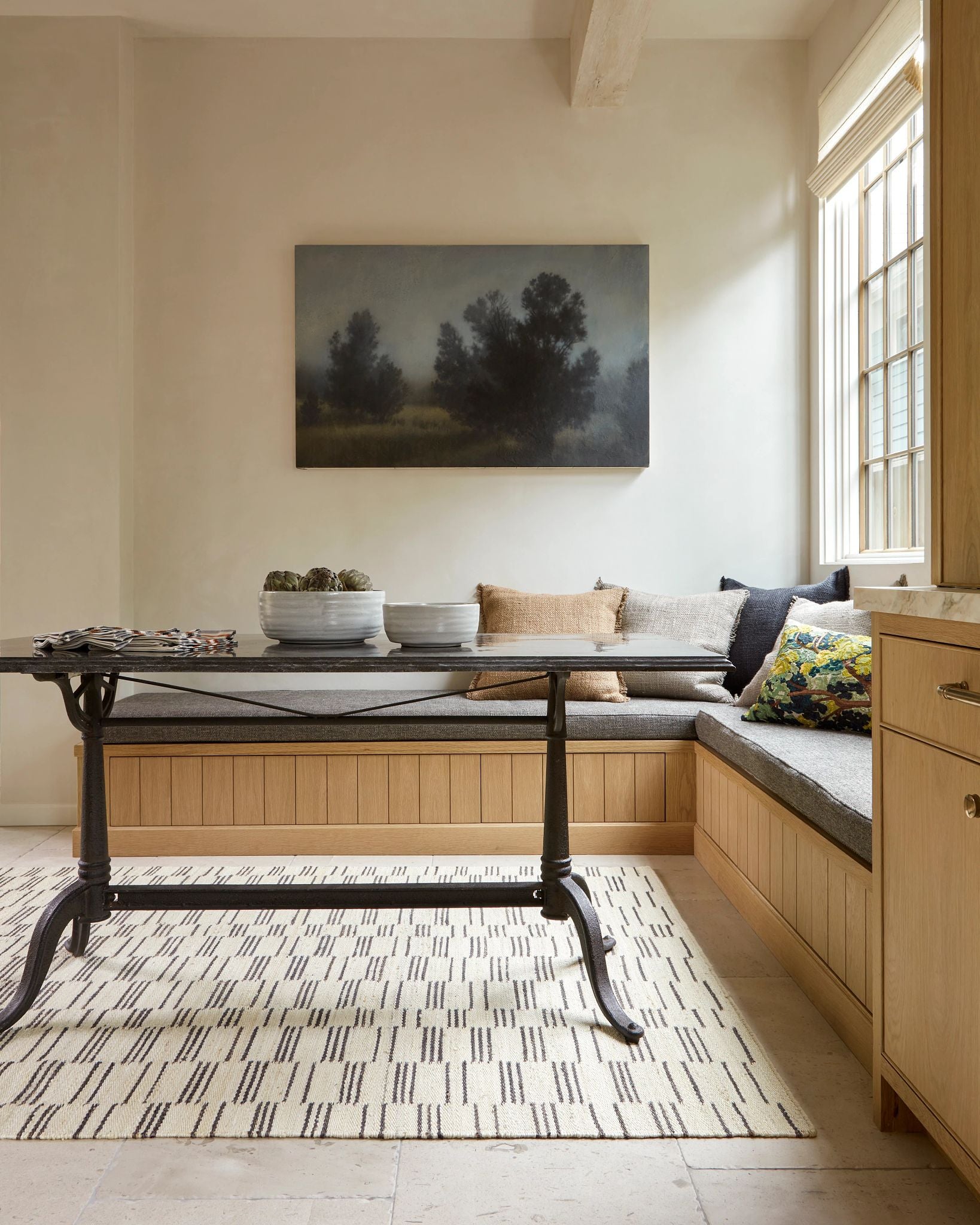 Leni Oatmeal Handwoven Jute Rug - DA1853 - 10x14
