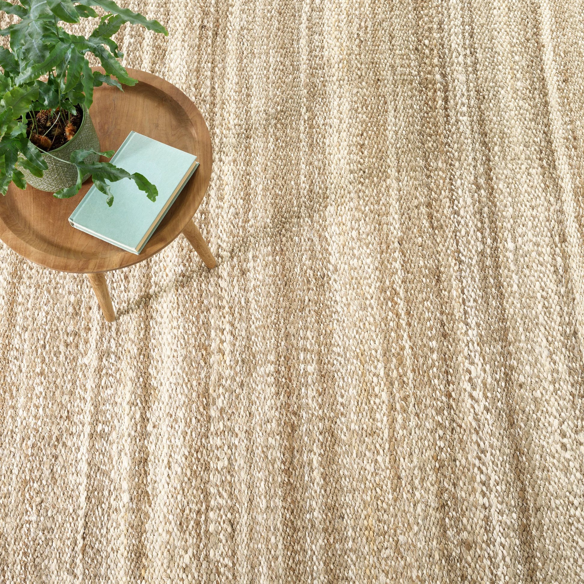 Lewis Natural Handwoven Jute Rug - DA1855 - 2x3