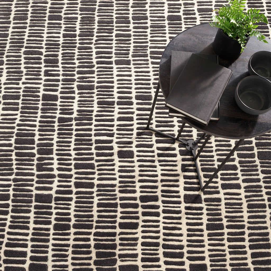 Roark Charcoal Hand Tufted Wool Rug - DA1859 - 10x14