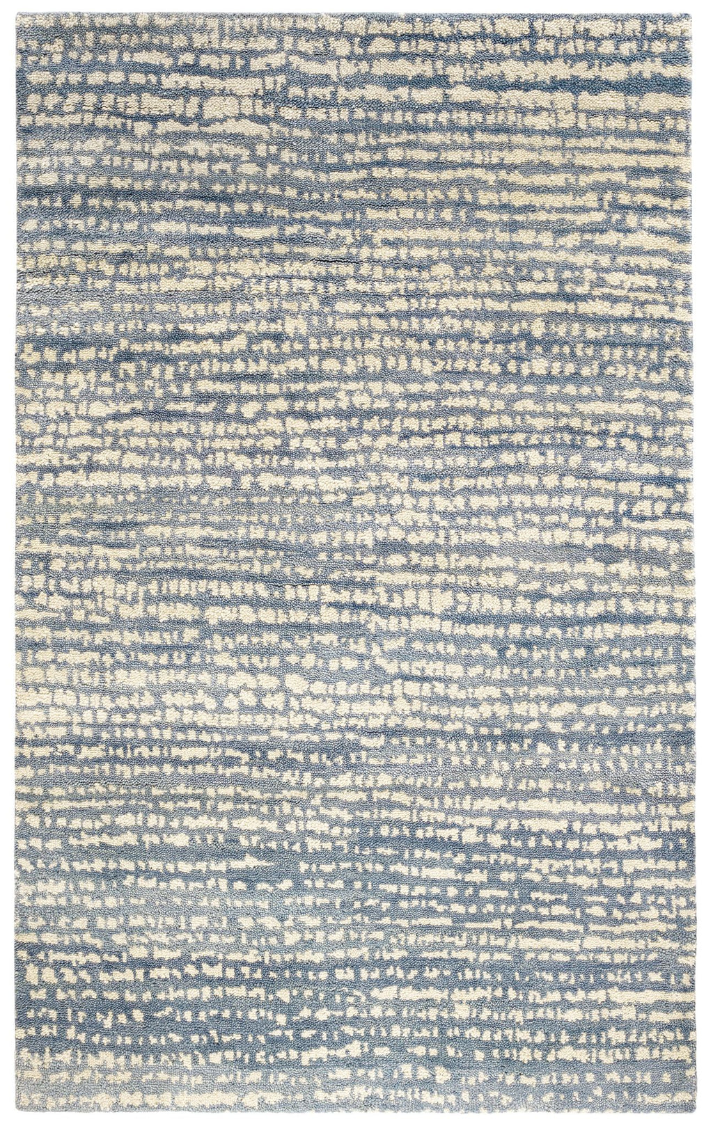 Shepherd Pewter Blue Hand Knotted Wool Rug - DA1866 - 10x14
