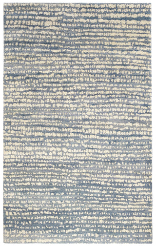 Shepherd Pewter Blue Hand Knotted Wool Rug - DA1866 - 10x14