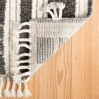 Tory Grey/Ivory Hand Knotted Wool Rug - DA1871 - 10x14