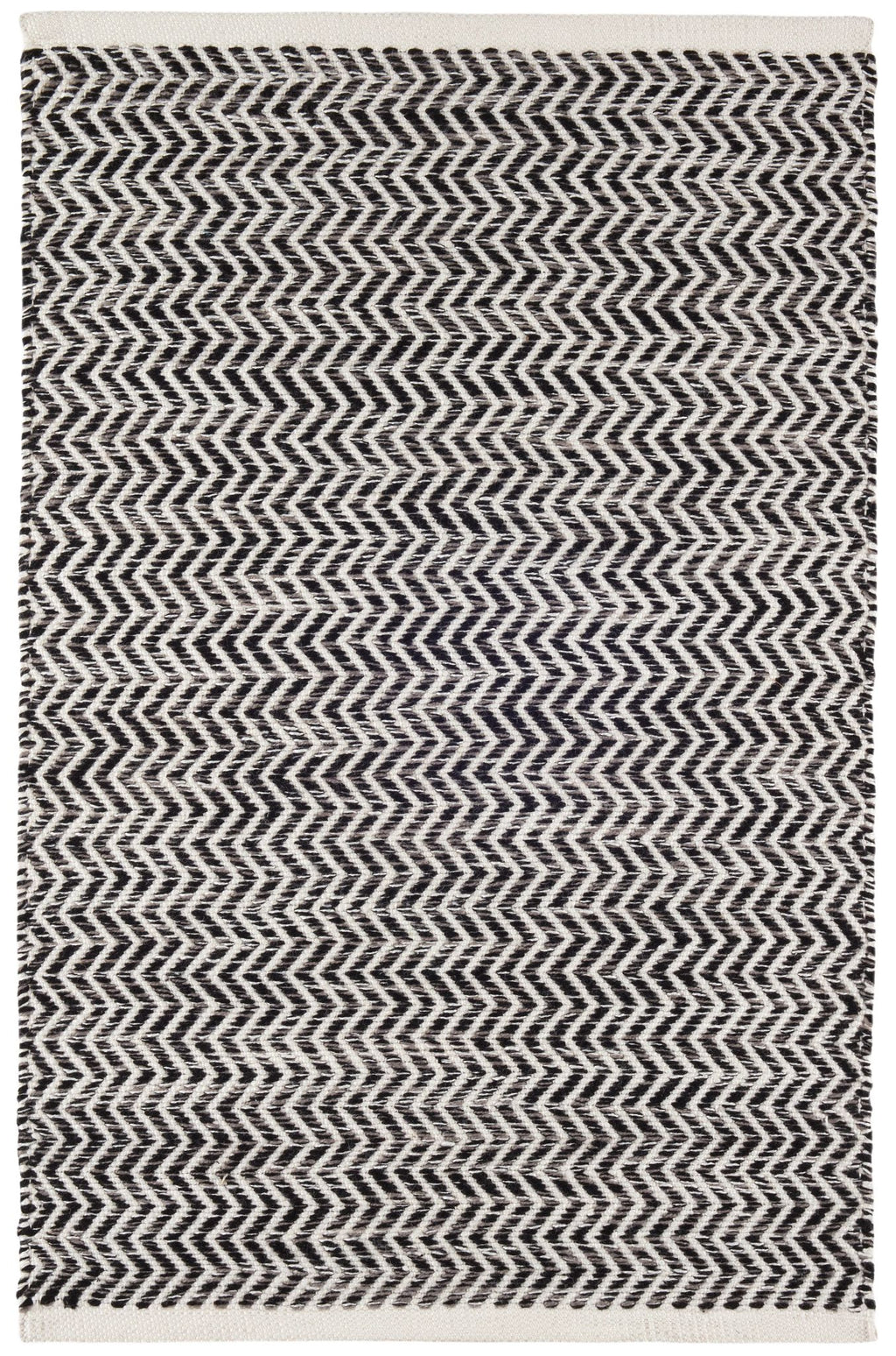 Coastal Black Handwoven Indoor/Outdoor Rug - DA1906 - 10x14