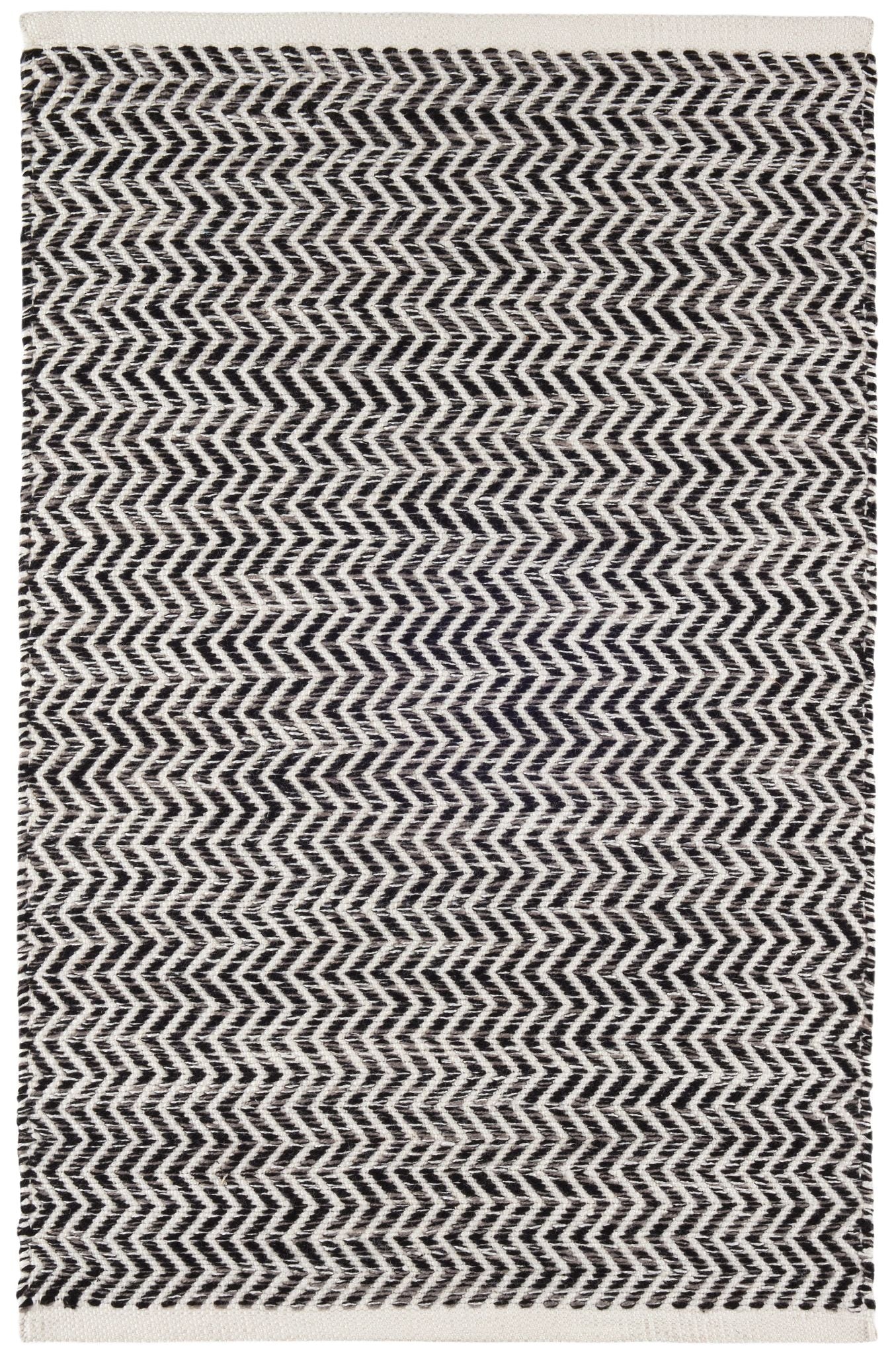 Coastal Black Handwoven Indoor/Outdoor Rug - DA1906 - 10x14