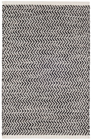 Coastal Black Handwoven Indoor/Outdoor Rug - DA1906 - 10x14