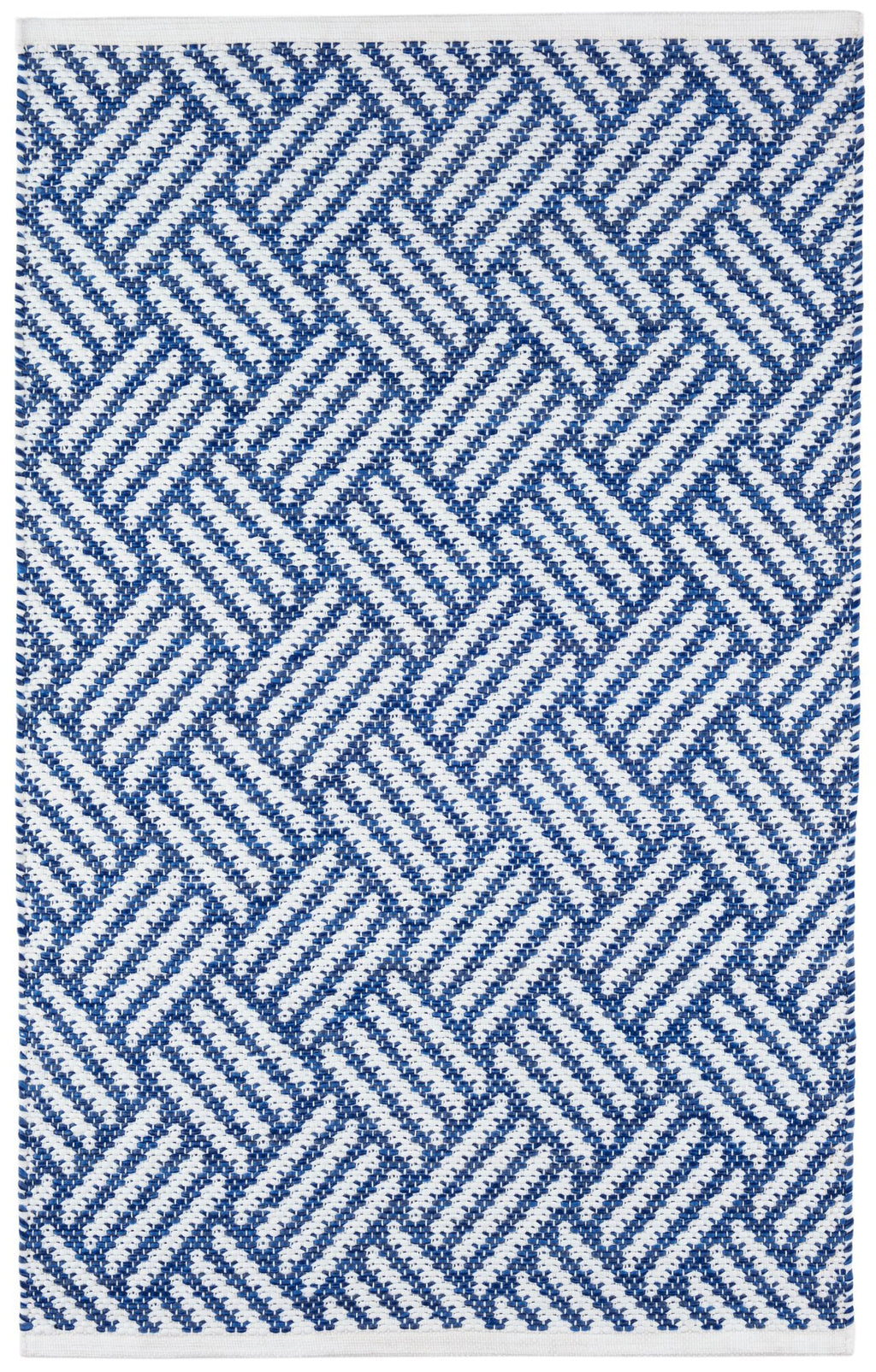 Crisscross Denim Handwoven Indoor/Outdoor Rug - DA1908 - 10x14