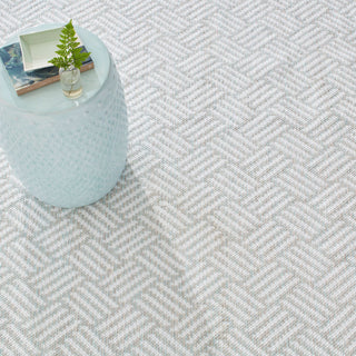Crisscross Ocean Handwoven Indoor/Outdoor Rug - DA1909 - 10x14