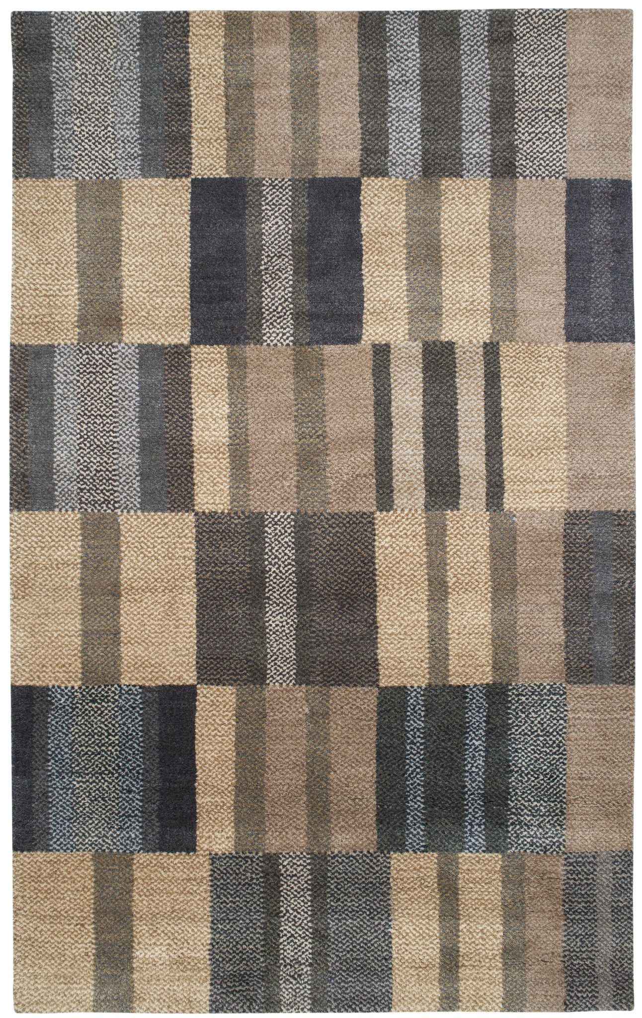 Fairhaven Natural Hand Loom Knotted Wool Rug - DA1911 - 10x14