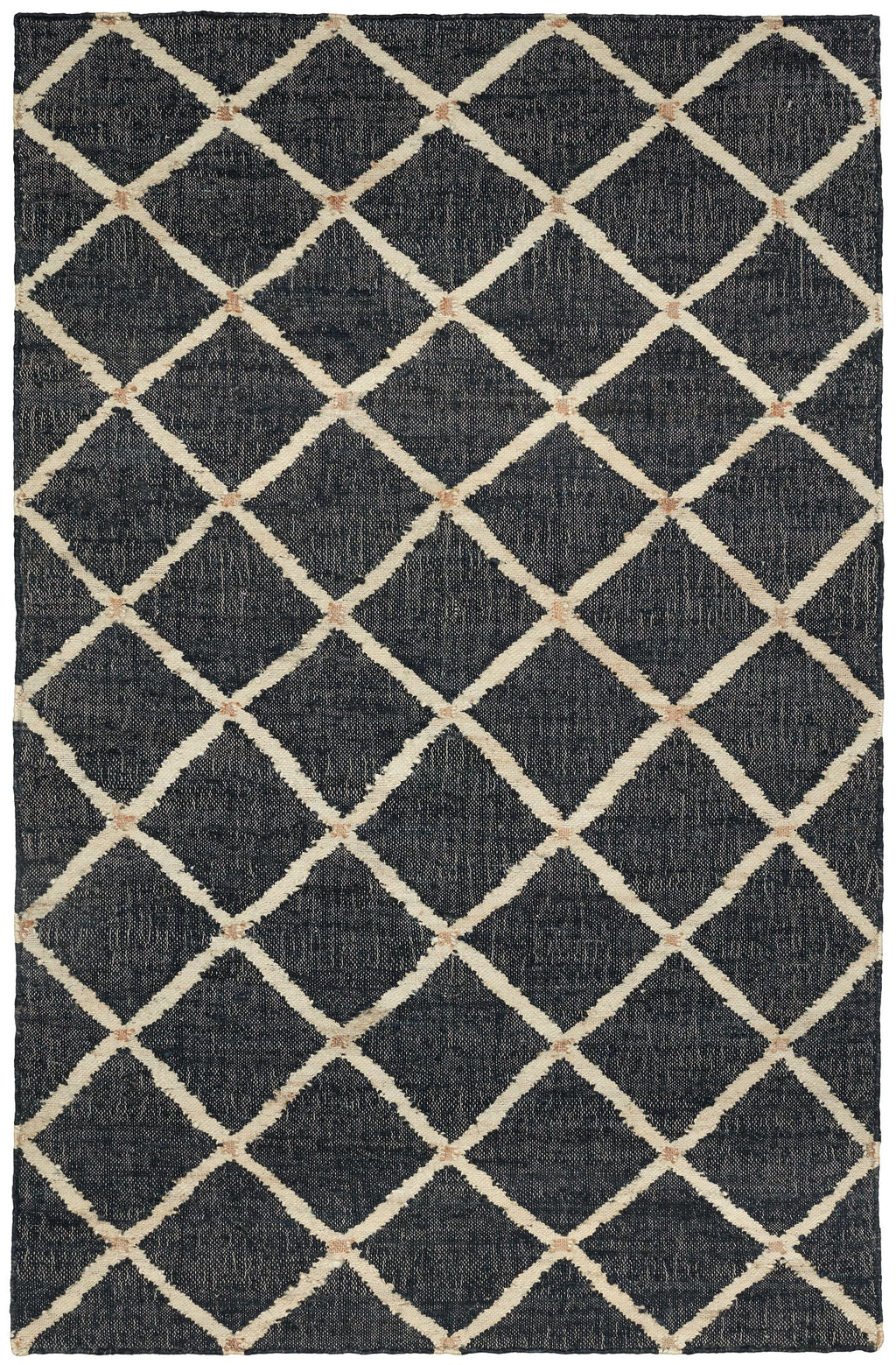 Kali Black Handwoven Jute Rug - DA1922 - 10x14