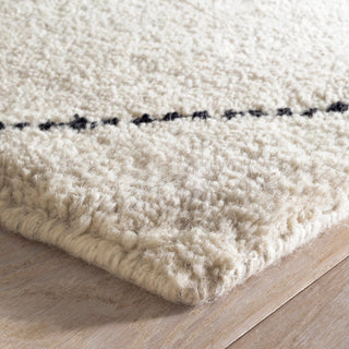 Numa Black Hand Knotted Wool Rug - DA1928 - 10x14