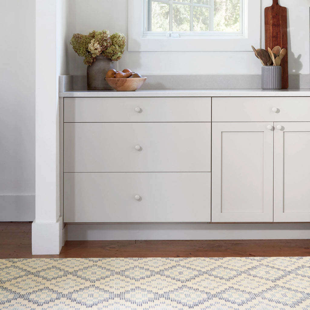 Diamond Cove Blue Hand Tufted Wool Rug - DA1940 - 10x14