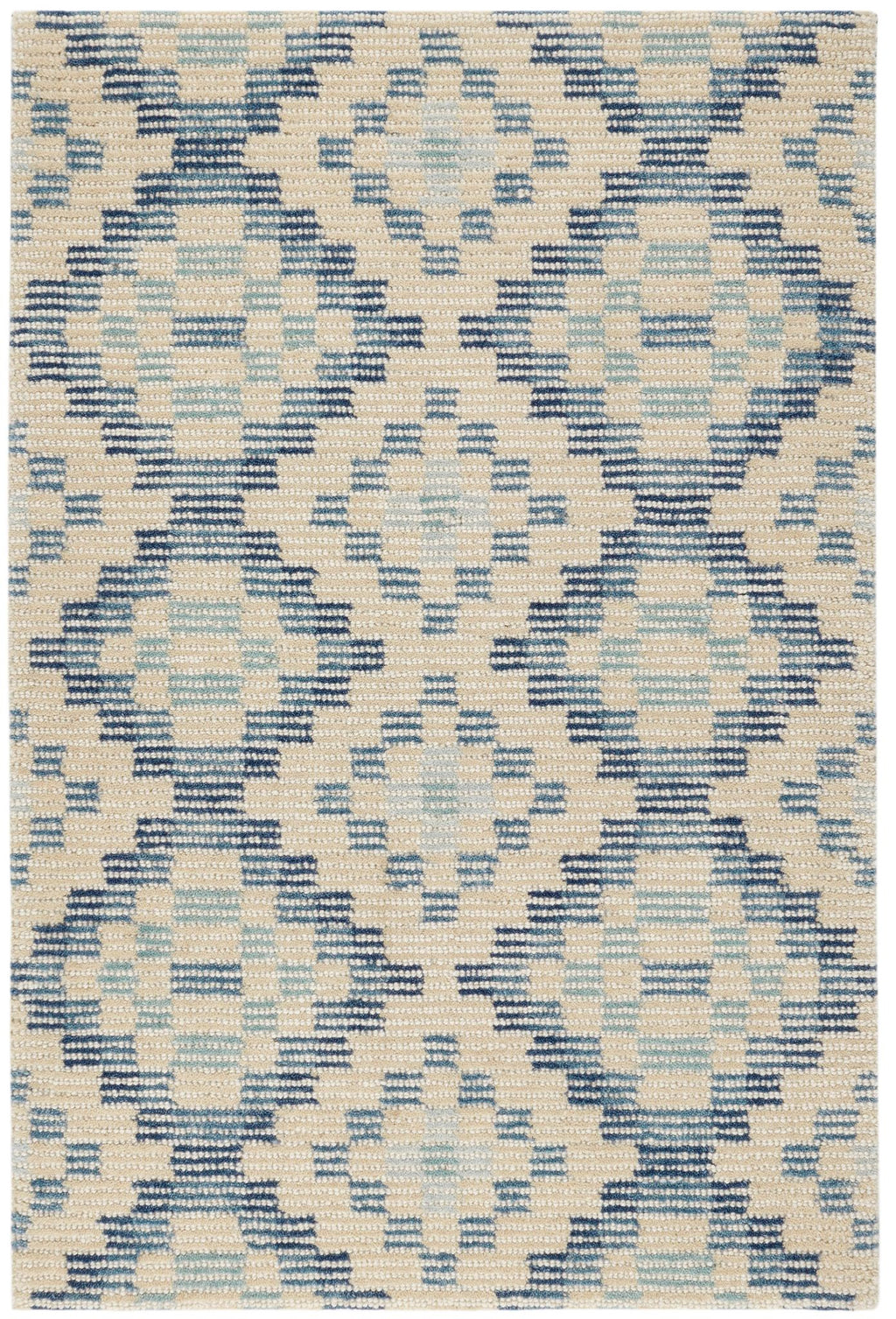 Diamond Cove Blue Hand Tufted Wool Rug - DA1940 - 10x14