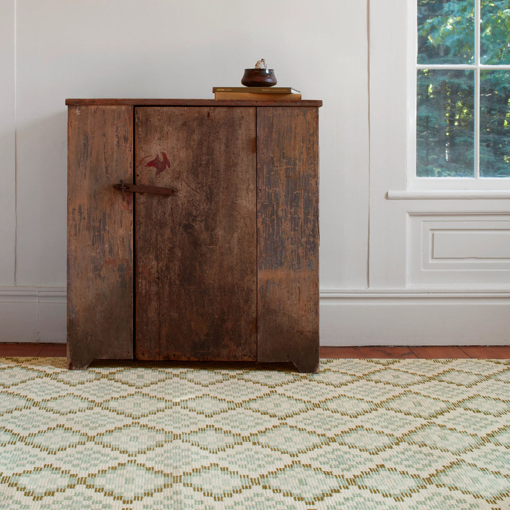 Diamond Cove Green Hand Tufted Wool Rug - DA1941 - 10x14