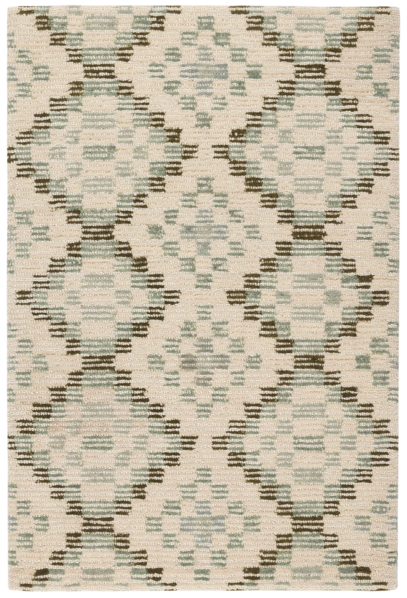 Diamond Cove Green Hand Tufted Wool Rug - DA1941 - 10x14