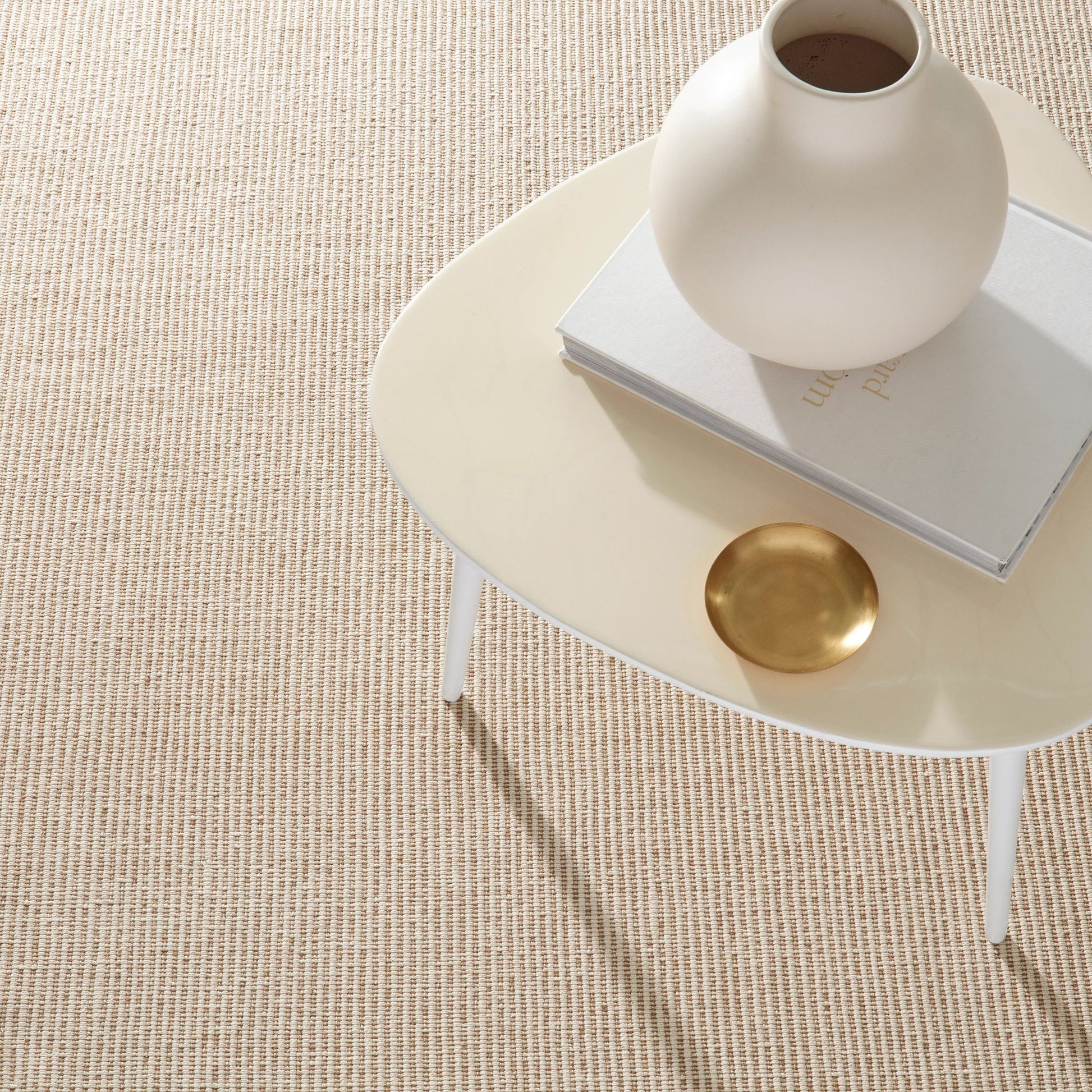 Haverhill Natural Handwoven Cotton Rug - DA1951 - 10x14