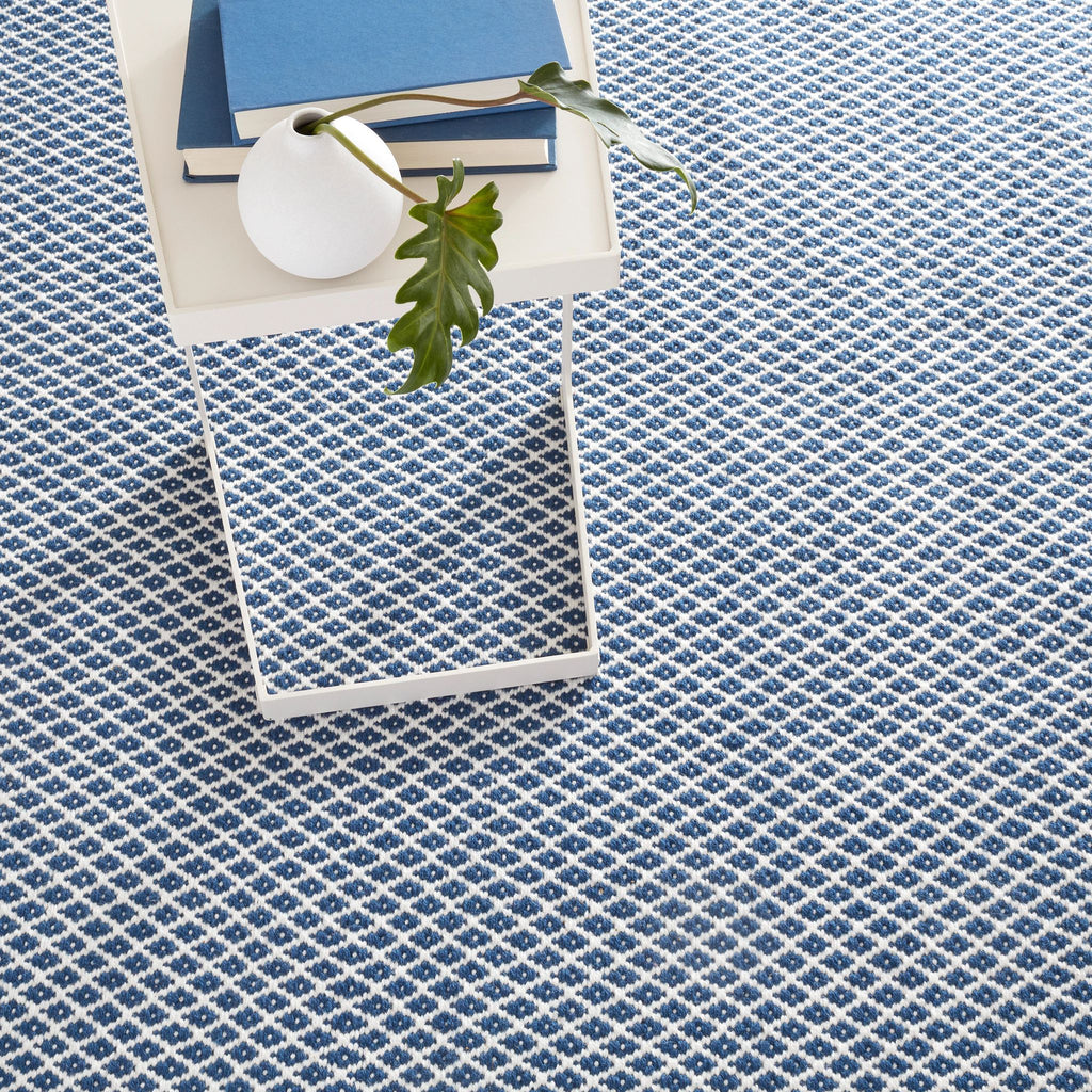 Mainsail Navy Handwoven Indoor/Outdoor Rug - DA1954 - 9x12