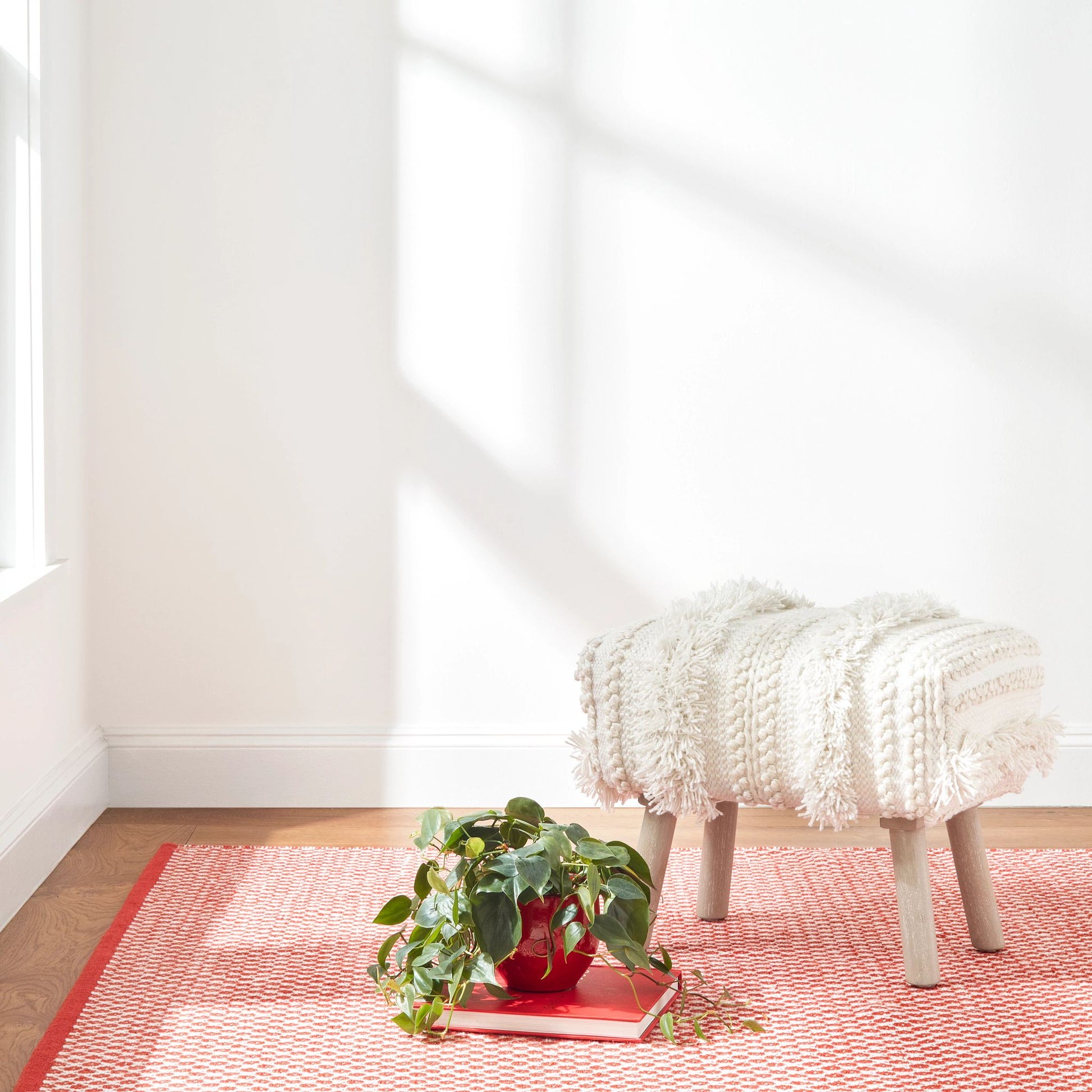 Mainsail Red Handwoven Indoor/Outdoor Rug - DA1955 - 9x12