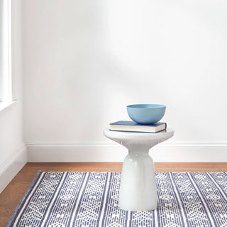 Dharma Blue Handwoven Indoor/Outdoor Rug - DA1963 - 9x12