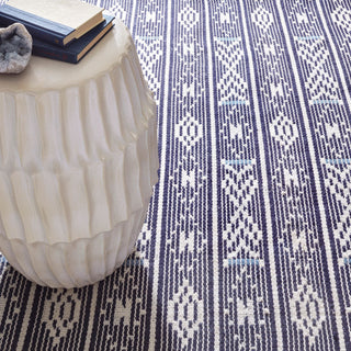Dharma Blue Handwoven Indoor/Outdoor Rug - DA1963 - 9x12