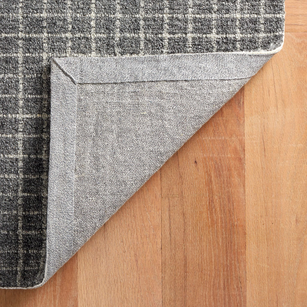 Conall Grey Hand Micro Hooked Wool Rug - DA1970 - 10x14