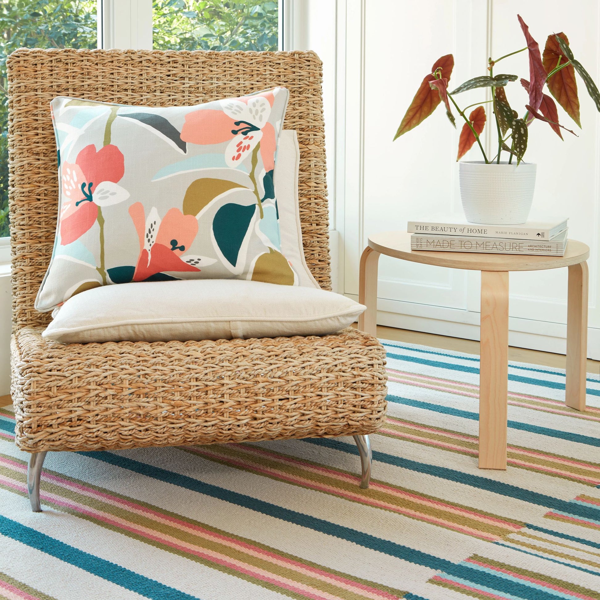 Everly Multi Handwoven Cotton Rug - DA2020 - 10x14