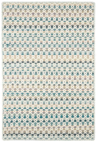 Poppy Blue Handwoven Wool Rug - DA2024 - 10x14