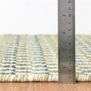 Poppy Moss Handwoven Wool Rug - DA2025 - 10x14