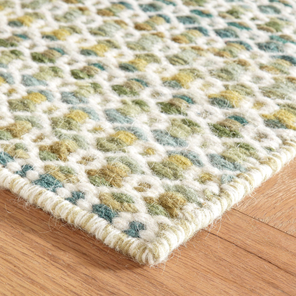 Poppy Moss Handwoven Wool Rug - DA2025 - 10x14