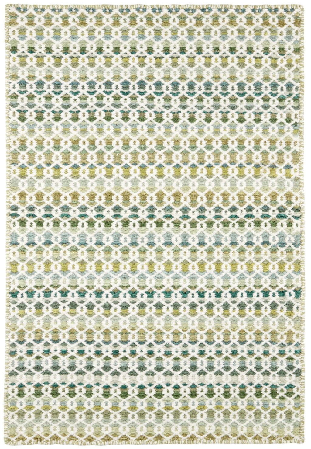 Poppy Moss Handwoven Wool Rug - DA2025 - 10x14