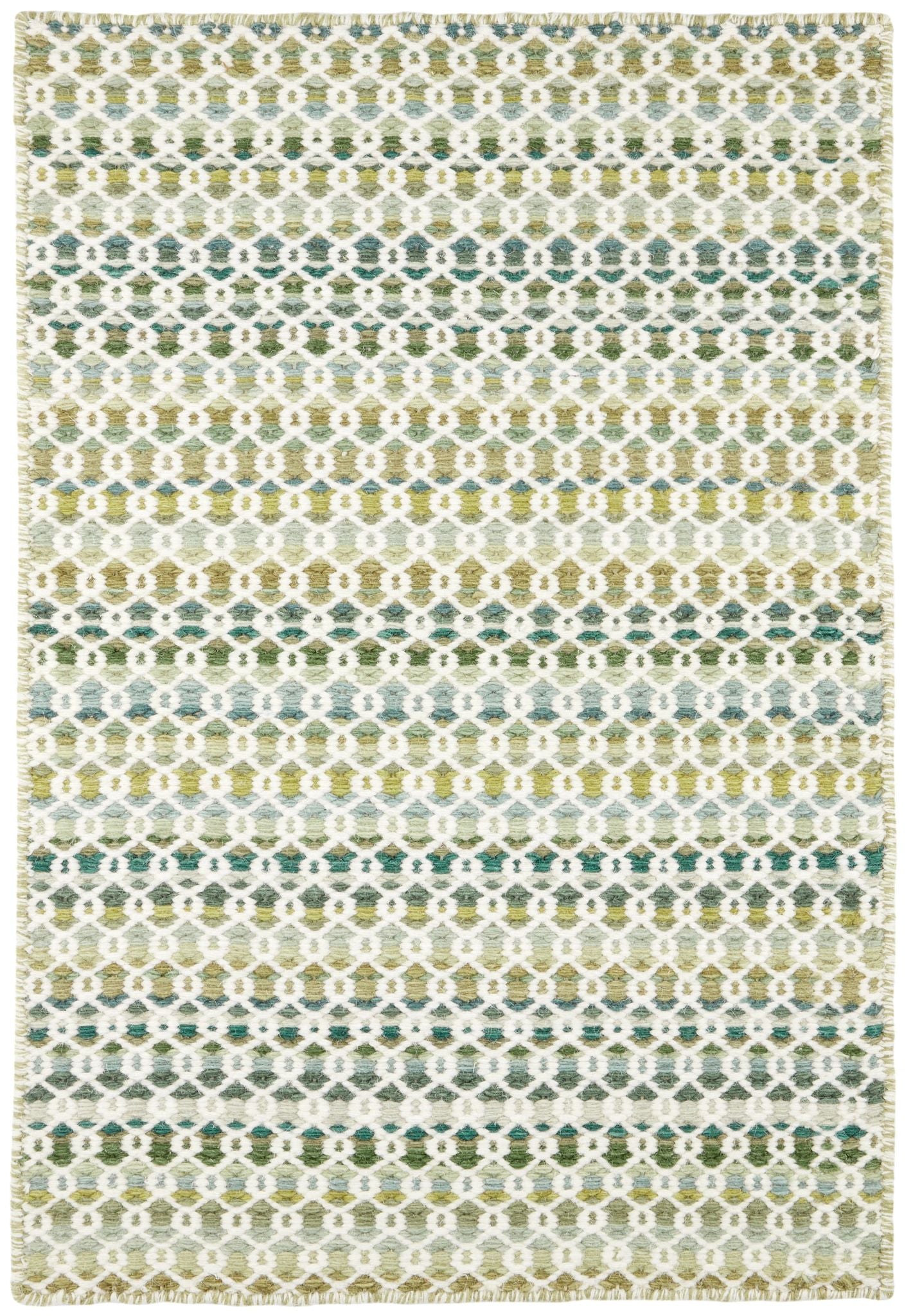 Poppy Moss Handwoven Wool Rug - DA2025 - 10x14