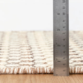 Poppy Natural Handwoven Wool Rug - DA2026 - 10x14