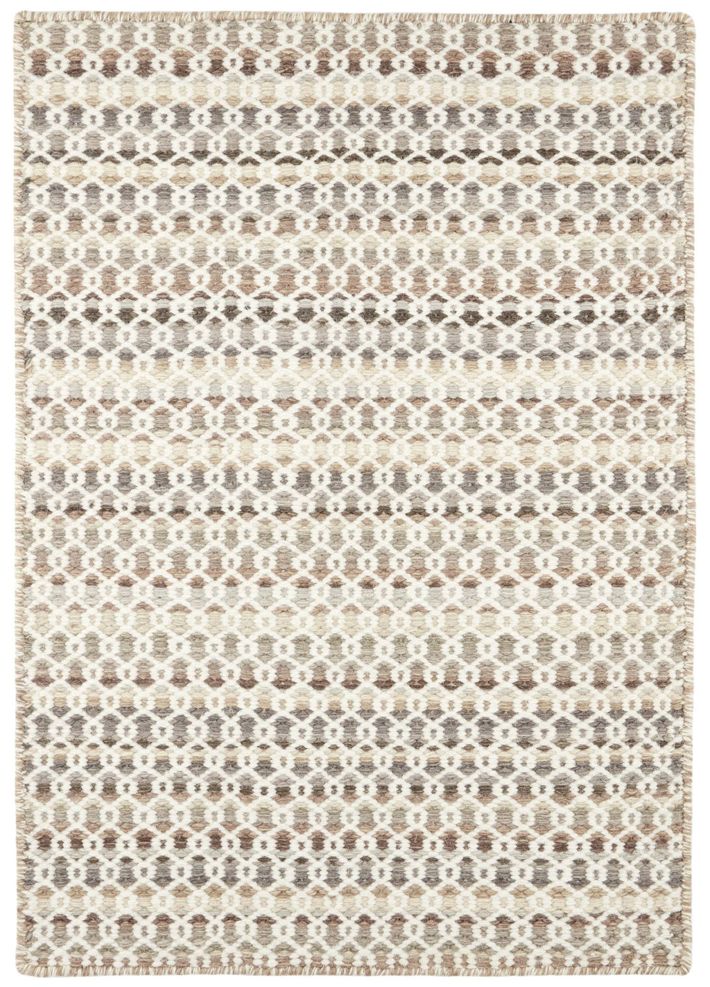 Poppy Natural Handwoven Wool Rug - DA2026 - 10x14