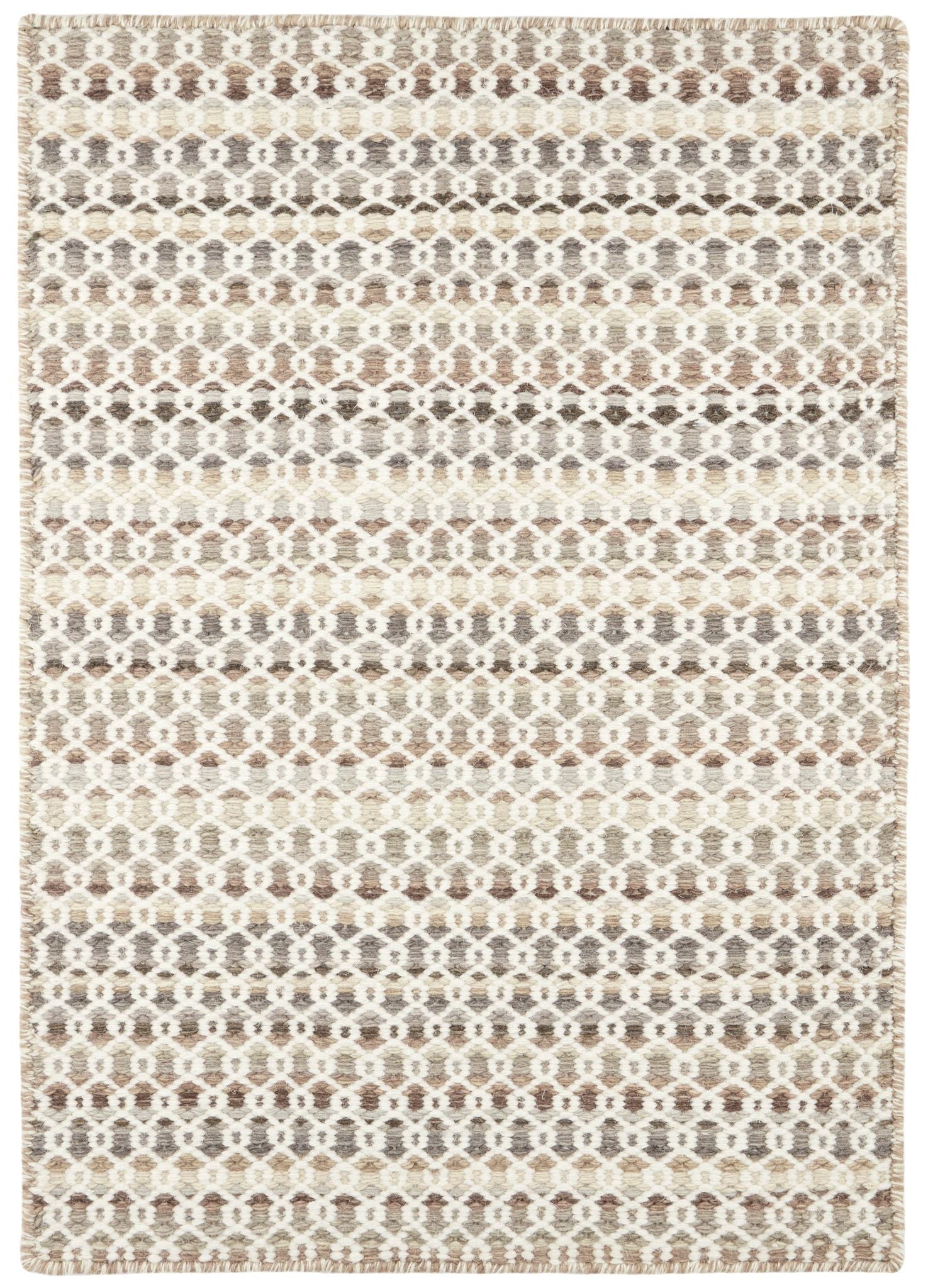 Poppy Natural Handwoven Wool Rug - DA2026 - 10x14