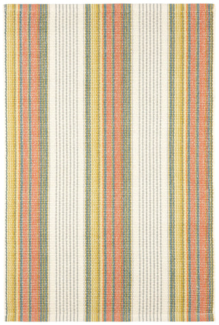 Sloane Stripe Sprout Handwoven Cotton Rug - DA2027 - 10x14