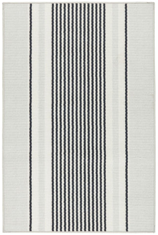 Gunner Stripe Grey Machine Washable Rug - DA2038 - 8x10