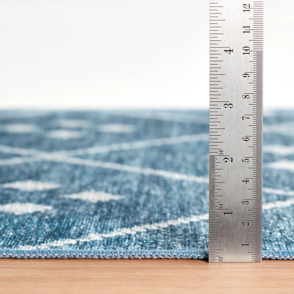 Kota Indigo Machine Washable Rug - DA2042 - 8x10