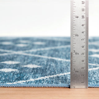 Kota Indigo Machine Washable Rug - DA2042 - 8x10