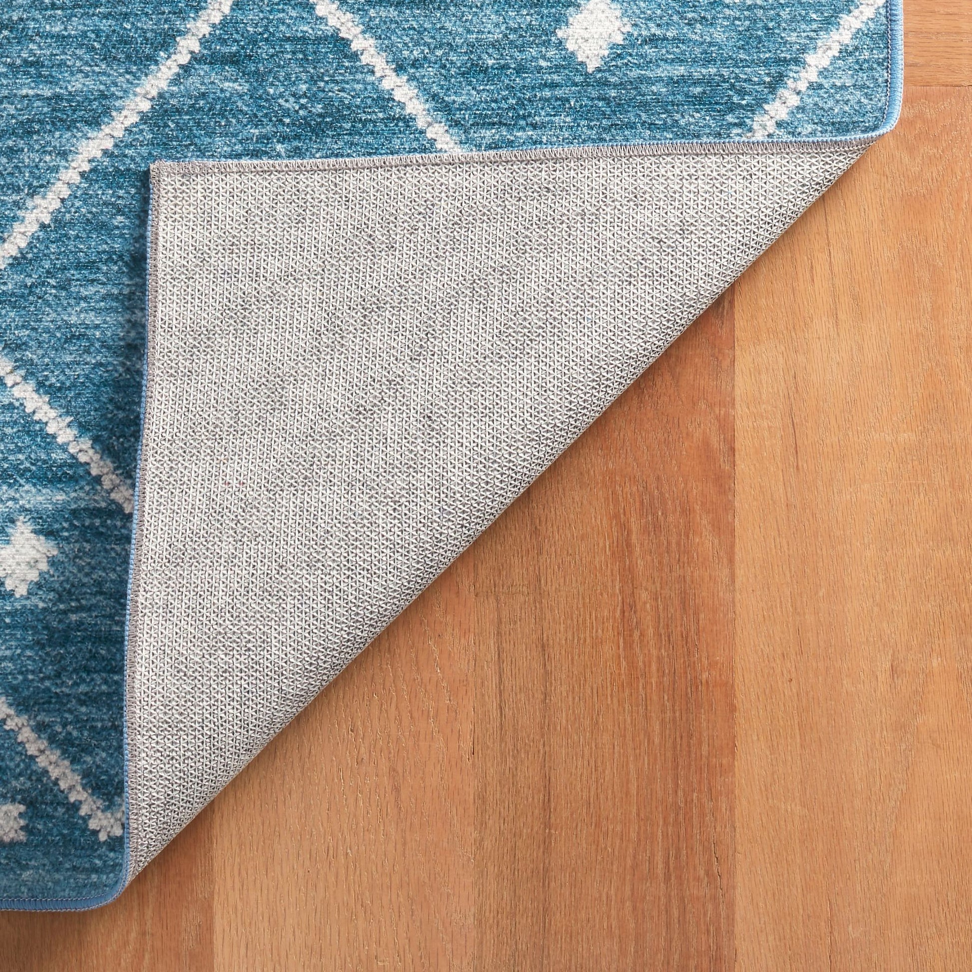 Kota Indigo Machine Washable Rug - DA2042 - 8x10