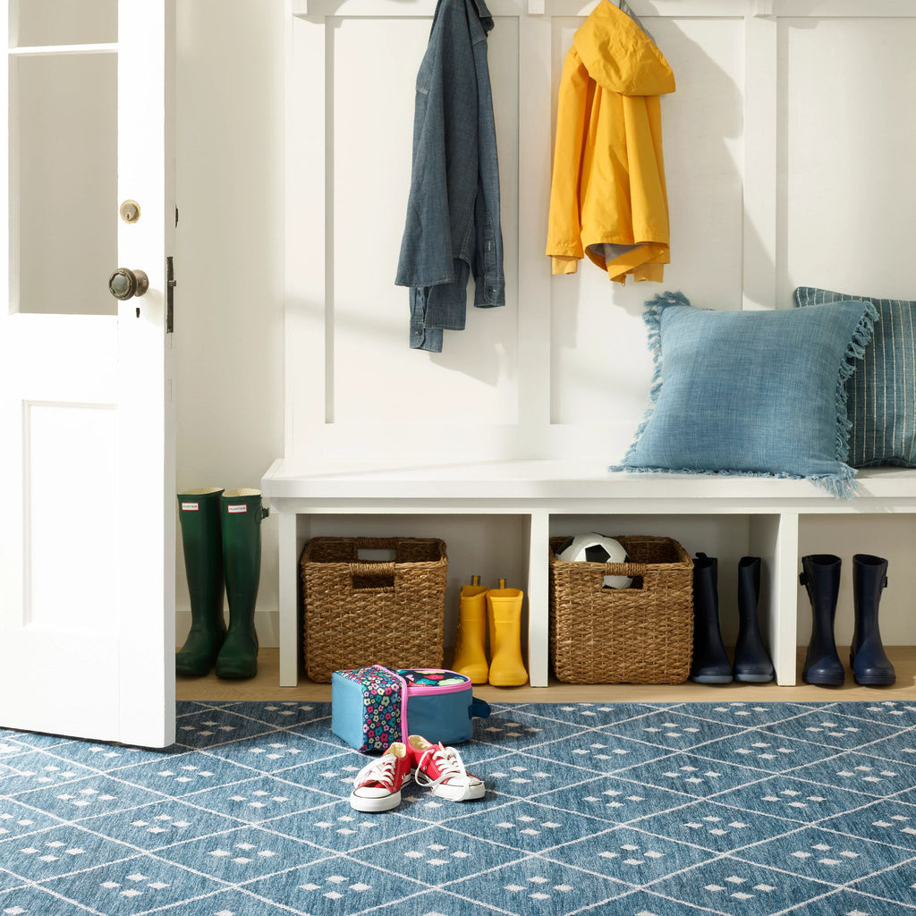 Kota Indigo Machine Washable Rug - DA2042 - 8x10