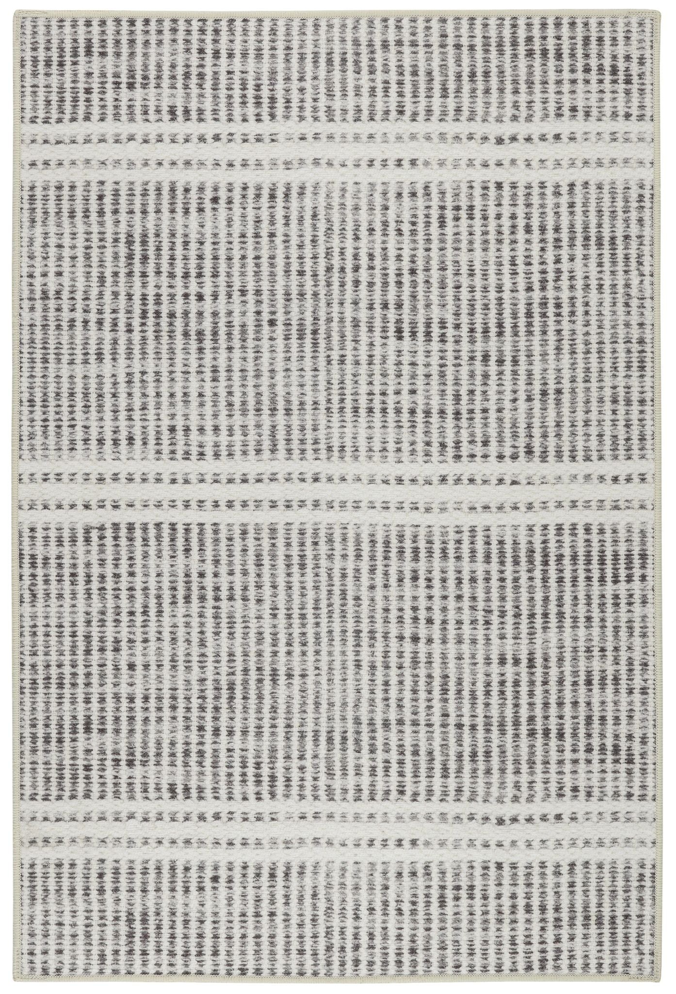 Malta Grey Machine Washable Rug - DA2044 - 8x10