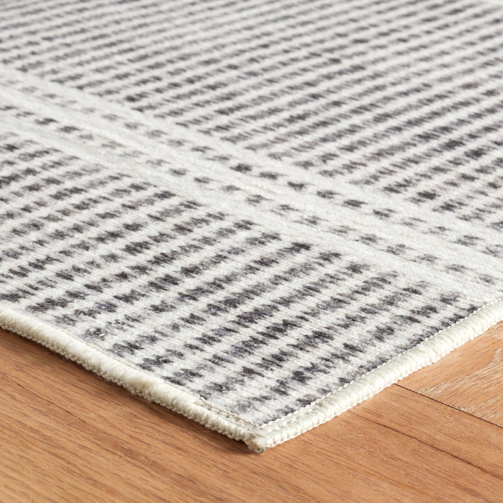 Malta Grey Machine Washable Rug - DA2044 - 8x10
