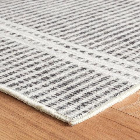 Malta Grey Machine Washable Rug - DA2044 - 8x10