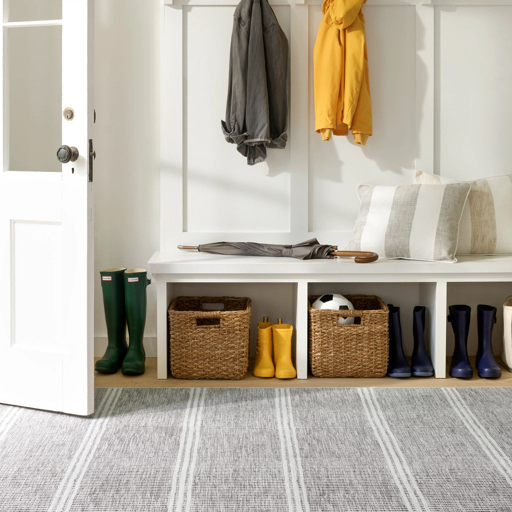 Malta Grey Machine Washable Rug - DA2044 - 8x10