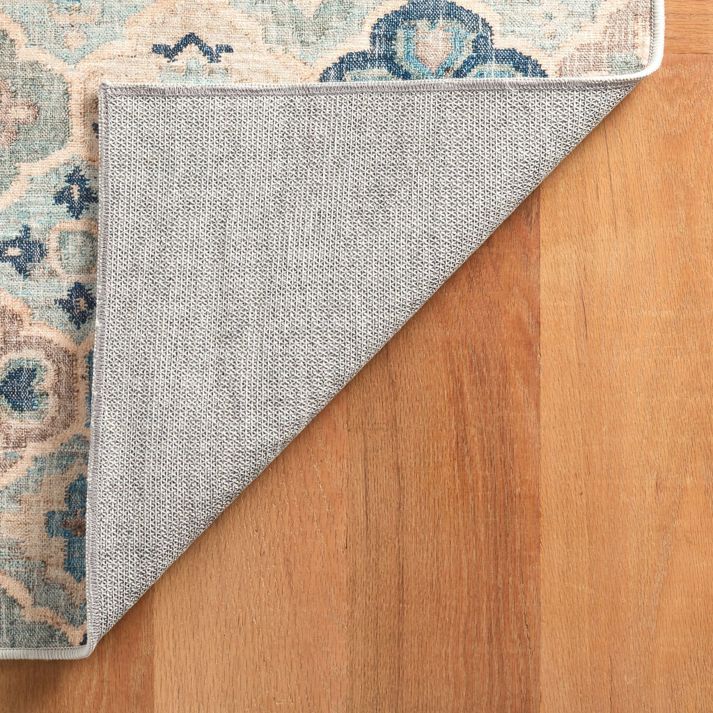 Pali Blue Machine Washable Rug - DA2050 - 8x10