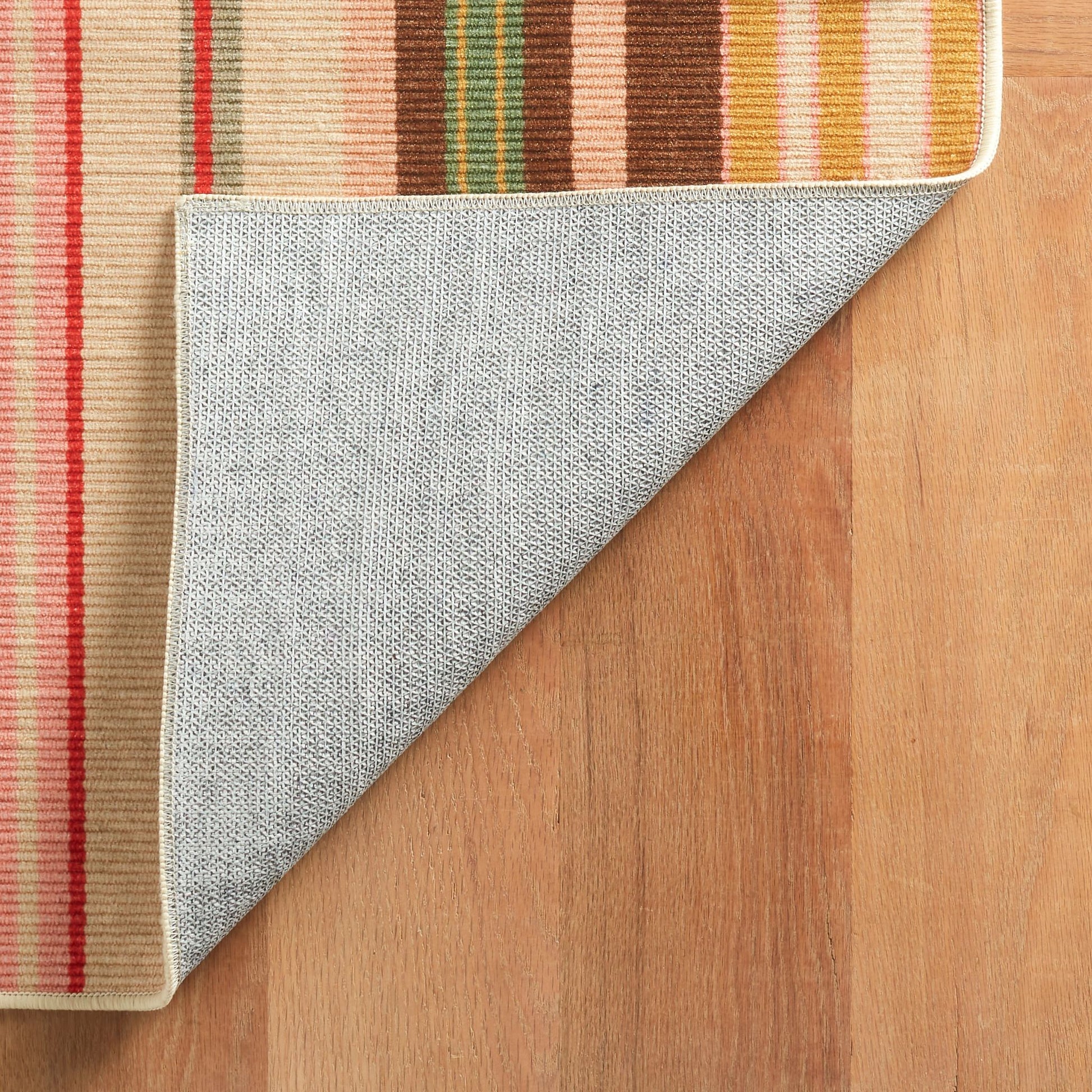 Sienna Stripe Multi Machine Washable Rug - DA2054 - 8x10