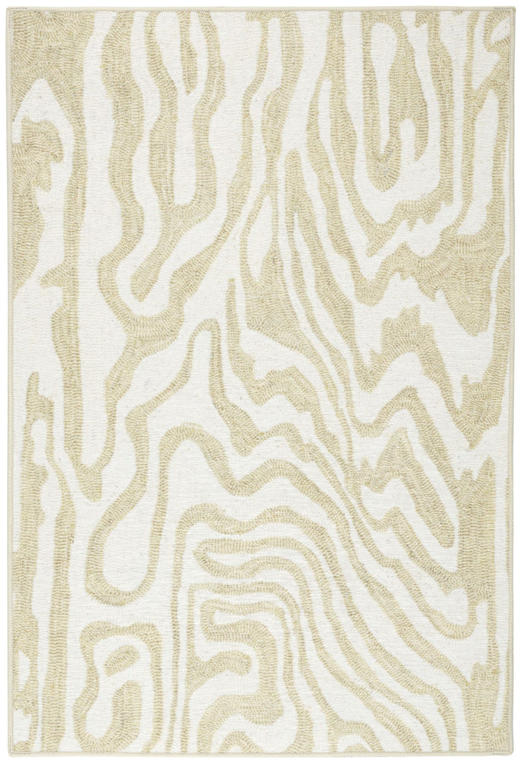 Amber Natural Machine Washable Rug - DA2158 - 8x10