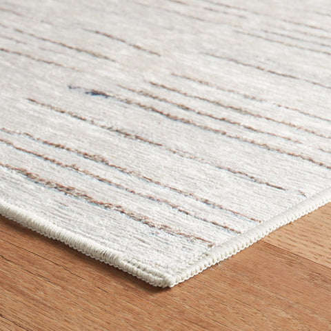 Avery Oatmeal Machine Washable Rug - DA2161 - 8x10